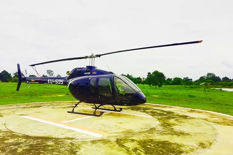 Helicopter Adventure of Northern Cambodia